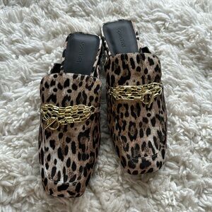 🆕 Open Edit Leopard Print Mule‎